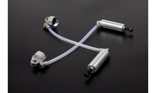 Shock Hydraulic Caps for 6/8mm Shaft Type - SILVER │ Rovan Sports